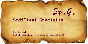 Szélesi Graciella névjegykártya